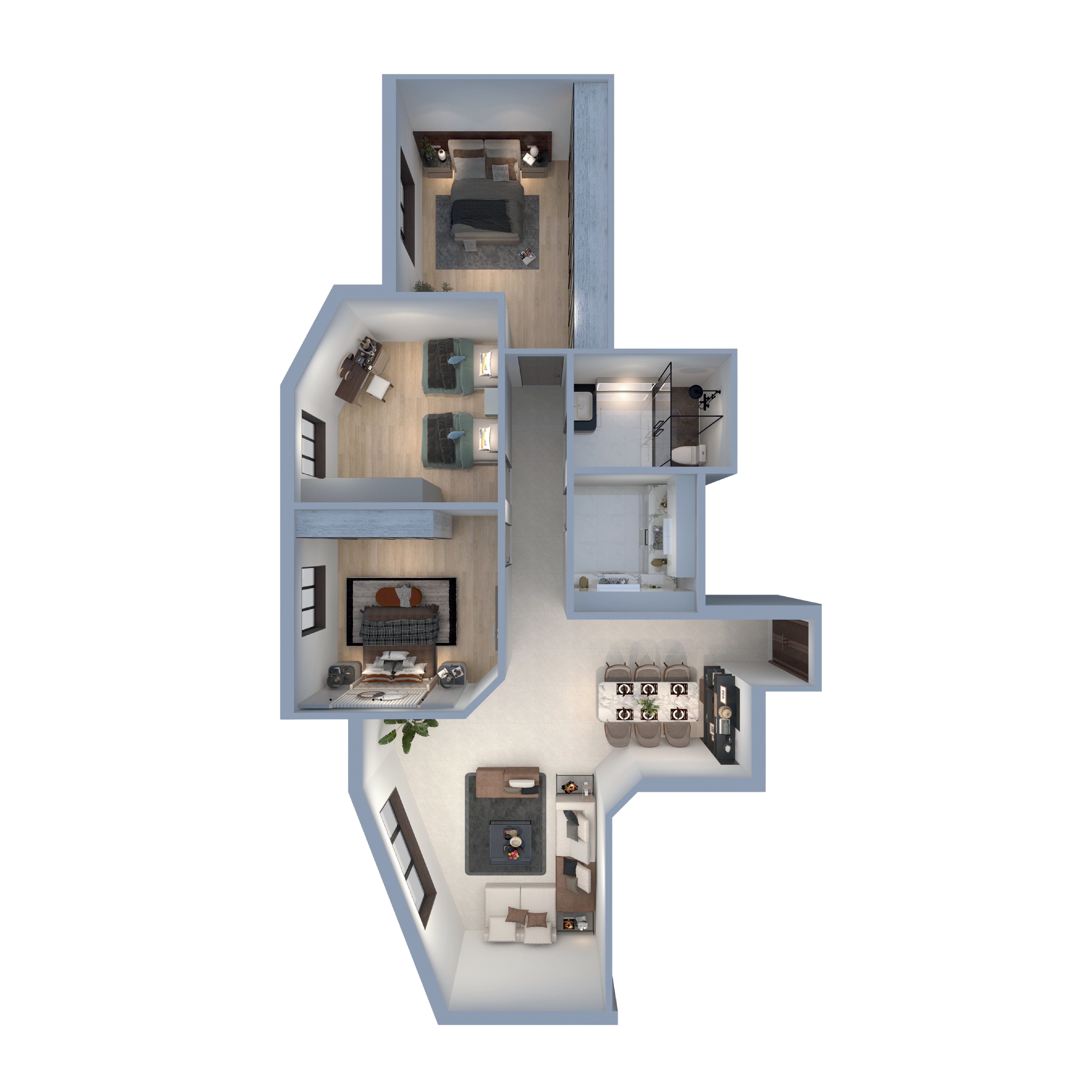 Apartment 150sqm Floor Plan - Sold Out
